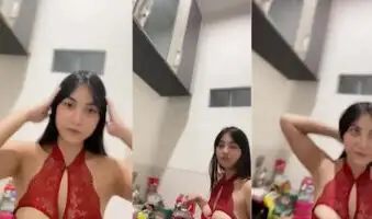 Cyebel Bikini Merah Sexy IG