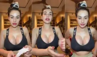 Pesona Nora Alexandra Cantik Makin Sexy Bra Hitam